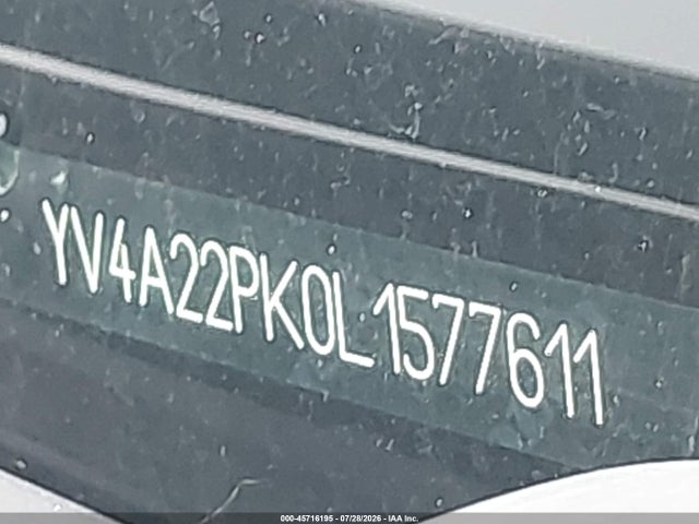 45716195 :رقم المزاد ، YV4A22PK0L1577611 vin ، 2020 Volvo Xc90 T6 Momentum 7 Passenger مزاد بيع