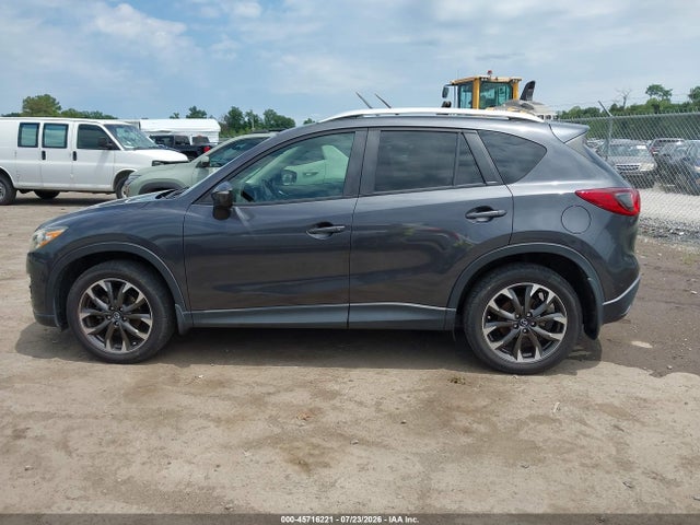 2016 Mazda Cx-5 Grand Touring მანქანა იყიდება აუქციონზე, vin: JM3KE4DY9G0789039, აუქციონის ნომერი: 45716221