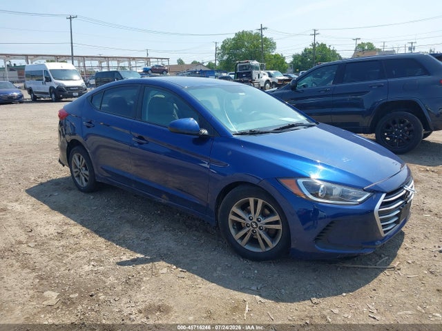 2018 Hyundai Elantra Sel მანქანა იყიდება აუქციონზე, vin: 5NPD84LF8JH351163, აუქციონის ნომერი: 45716246