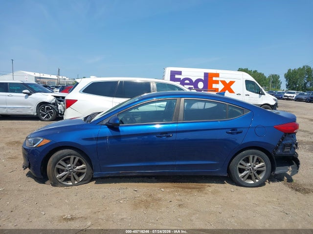 2018 Hyundai Elantra Sel მანქანა იყიდება აუქციონზე, vin: 5NPD84LF8JH351163, აუქციონის ნომერი: 45716246