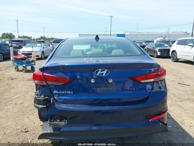 2018 Hyundai Elantra Sel მანქანა იყიდება აუქციონზე, vin: 5NPD84LF8JH351163, აუქციონის ნომერი: 45716246