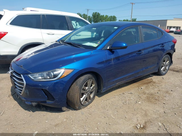 2018 Hyundai Elantra Sel მანქანა იყიდება აუქციონზე, vin: 5NPD84LF8JH351163, აუქციონის ნომერი: 45716246