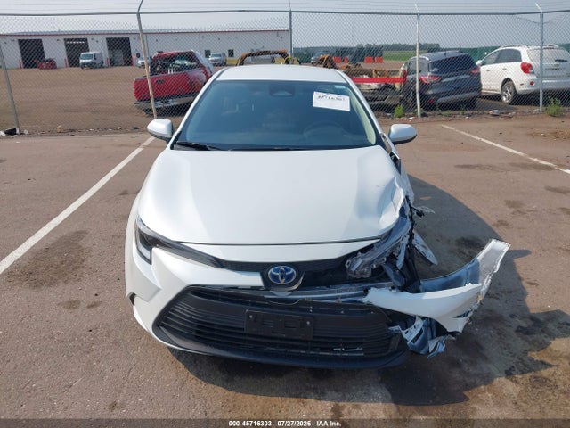 45716303 :رقم المزاد ، JTDBCMFE8S3087447 vin ، 2025 Toyota Corolla Hybrid Le مزاد بيع