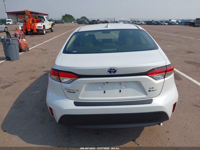 45716303 :رقم المزاد ، JTDBCMFE8S3087447 vin ، 2025 Toyota Corolla Hybrid Le مزاد بيع