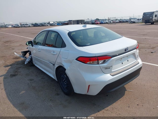 45716303 :رقم المزاد ، JTDBCMFE8S3087447 vin ، 2025 Toyota Corolla Hybrid Le مزاد بيع