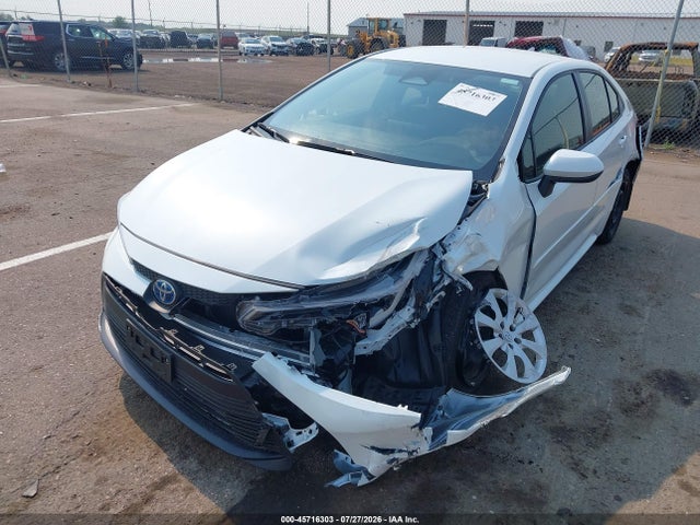 45716303 :رقم المزاد ، JTDBCMFE8S3087447 vin ، 2025 Toyota Corolla Hybrid Le مزاد بيع
