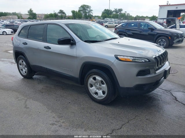 Продаж на аукціоні авто 2016 Jeep Cherokee Sport, vin: 1C4PJMAB7GW313864, номер лоту: 45716331