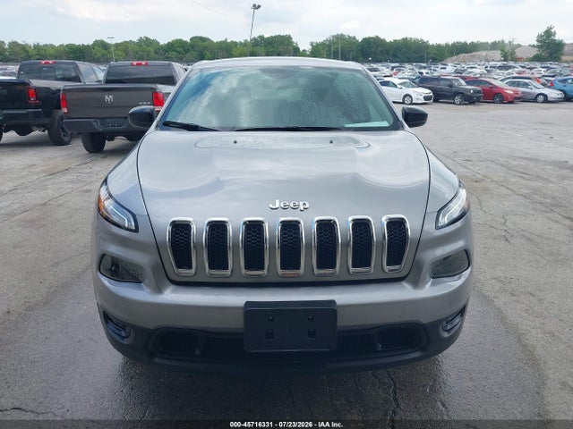 2016 Jeep Cherokee Sport მანქანა იყიდება აუქციონზე, vin: 1C4PJMAB7GW313864, აუქციონის ნომერი: 45716331