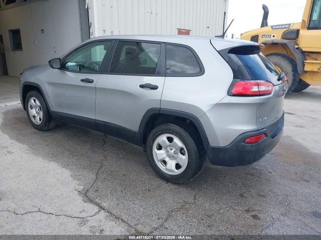 2016 Jeep Cherokee Sport მანქანა იყიდება აუქციონზე, vin: 1C4PJMAB7GW313864, აუქციონის ნომერი: 45716331