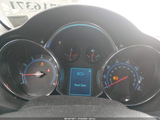 Продажа на аукционе авто 2012 Chevrolet Cruze 1lt, vin: 1G1PF5SC2C7291879, номер лота: 45716371