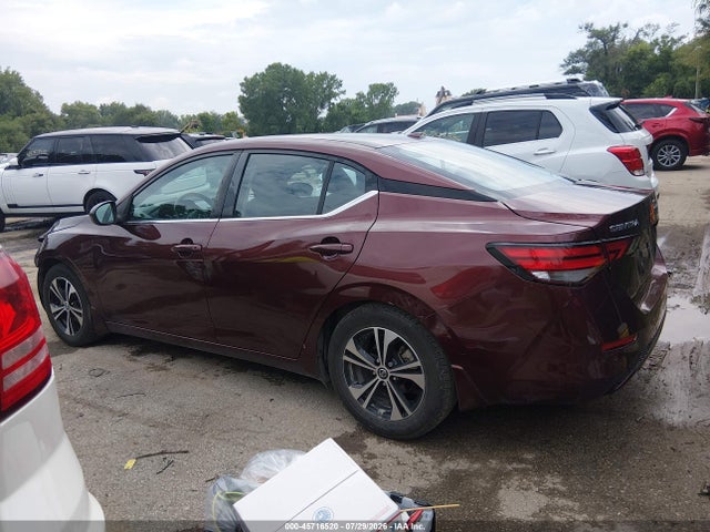 2021 Nissan Sentra Sv Xtronic Cvt მანქანა იყიდება აუქციონზე, vin: 3N1AB8CV9MY274588, აუქციონის ნომერი: 45716520