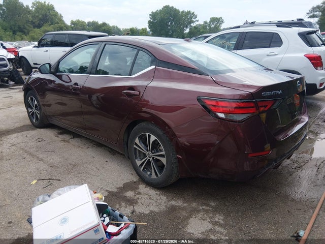 2021 Nissan Sentra Sv Xtronic Cvt მანქანა იყიდება აუქციონზე, vin: 3N1AB8CV9MY274588, აუქციონის ნომერი: 45716520