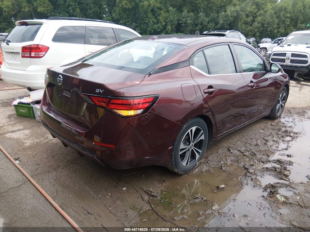 2021 Nissan Sentra Sv Xtronic Cvt მანქანა იყიდება აუქციონზე, vin: 3N1AB8CV9MY274588, აუქციონის ნომერი: 45716520