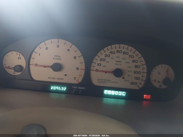 Aukcja sprzedaży 2000 Chrysler Town & Country Limited, vin: 1C4GP64L6YB513688, numer aukcji: 45716550
