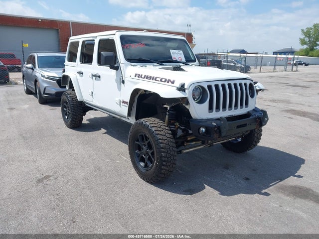 2020 Jeep Wrangler Unlimited Rubicon 4x4 მანქანა იყიდება აუქციონზე, vin: 1C4HJXFG4LW217629, აუქციონის ნომერი: 45716580