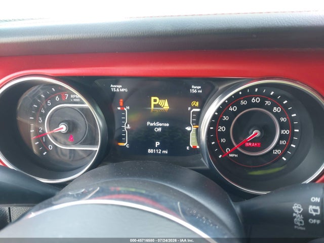 45716580 :رقم المزاد ، 1C4HJXFG4LW217629 vin ، 2020 Jeep Wrangler Unlimited Rubicon 4x4 مزاد بيع