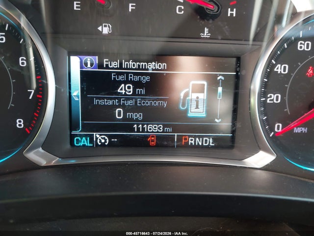 1GNERGKW0JJ221817 Chevrolet Traverse Lt Cloth