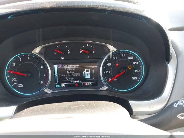 1GNERGKW0JJ221817 Chevrolet Traverse Lt Cloth