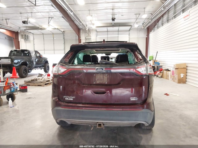 2017 Ford Edge Sel მანქანა იყიდება აუქციონზე, vin: 2FMPK4J93HBC64512, აუქციონის ნომერი: 45716792