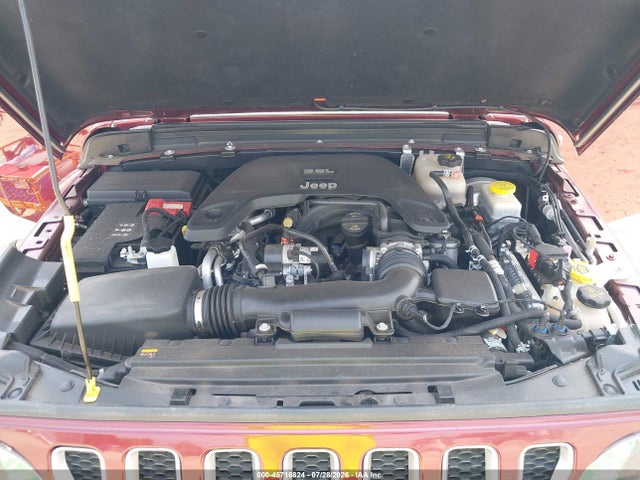 45716824 :رقم المزاد ، 1C4HJXDG3MW569315 vin ، 2021 Jeep Wrangler Unlimited Islander 4x4 مزاد بيع