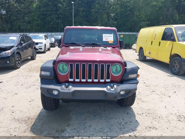 45716824 :رقم المزاد ، 1C4HJXDG3MW569315 vin ، 2021 Jeep Wrangler Unlimited Islander 4x4 مزاد بيع