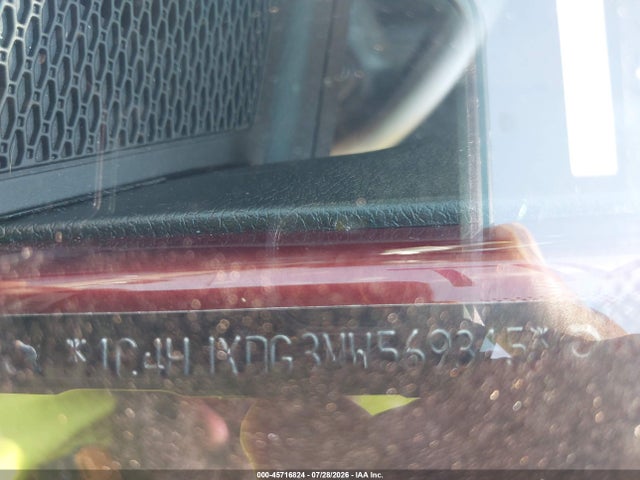 45716824 :رقم المزاد ، 1C4HJXDG3MW569315 vin ، 2021 Jeep Wrangler Unlimited Islander 4x4 مزاد بيع