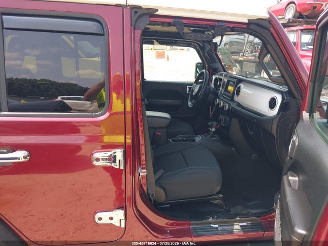 45716824 :رقم المزاد ، 1C4HJXDG3MW569315 vin ، 2021 Jeep Wrangler Unlimited Islander 4x4 مزاد بيع