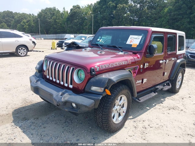 45716824 :رقم المزاد ، 1C4HJXDG3MW569315 vin ، 2021 Jeep Wrangler Unlimited Islander 4x4 مزاد بيع