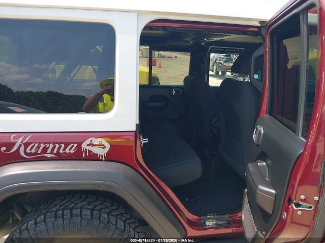 45716824 :رقم المزاد ، 1C4HJXDG3MW569315 vin ، 2021 Jeep Wrangler Unlimited Islander 4x4 مزاد بيع