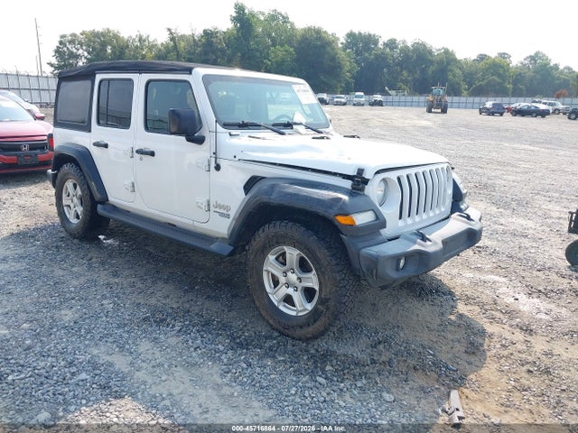 Aukcja sprzedaży 2020 Jeep Wrangler Unlimited Sport S 4x4, vin: 1C4HJXDG4LW323419, numer aukcji: 45716864