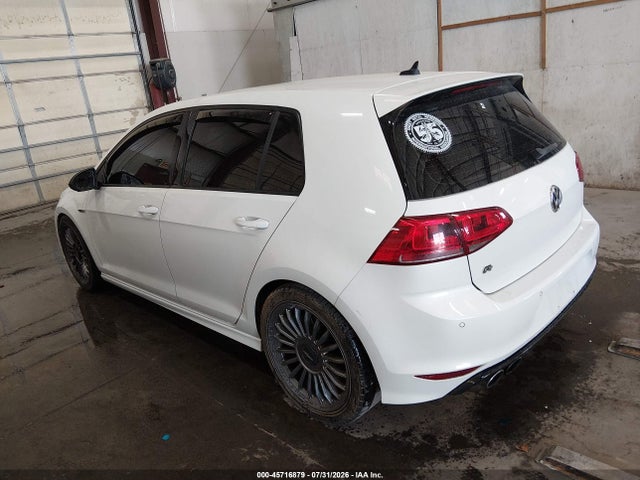 45716879 :رقم المزاد ، WVWWF7AU6HW171847 vin ، 2017 Volkswagen Golf R 4-door W/dcc   Navigation مزاد بيع