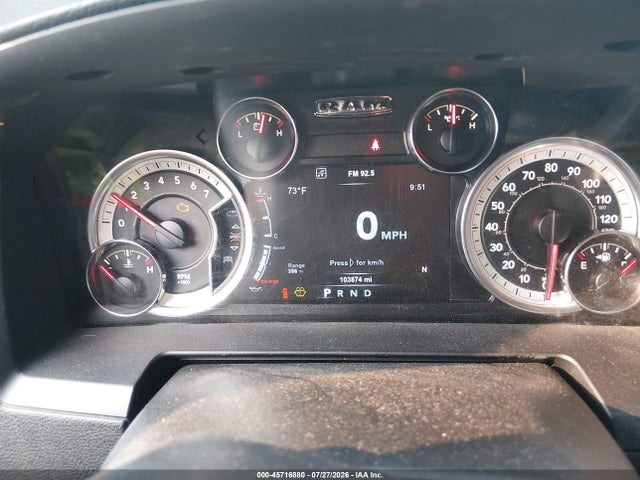 45716880 :رقم المزاد ، 1C6RR7HT8JS175923 vin ، 2018 Ram 1500 Night  4x4 6'4 Box مزاد بيع