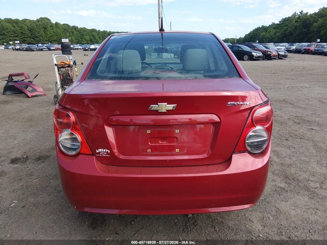 2014 Chevrolet Sonic Ls Auto მანქანა იყიდება აუქციონზე, vin: 1G1JA5SGXE4239749, აუქციონის ნომერი: 45716930
