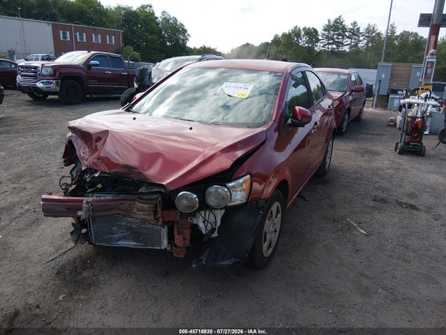 2014 Chevrolet Sonic Ls Auto მანქანა იყიდება აუქციონზე, vin: 1G1JA5SGXE4239749, აუქციონის ნომერი: 45716930