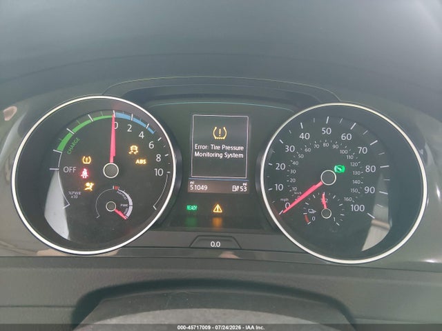 45717009 :رقم المزاد ، WVWKR7AU8KW911475 vin ، 2019 Volkswagen E-golf Se مزاد بيع