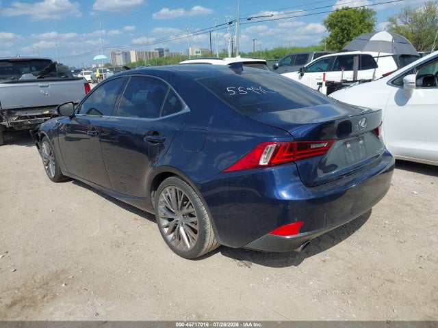 Продаж на аукціоні авто 2014 Lexus Is 250, vin: JTHBF1D28E5008932, номер лоту: 45717016