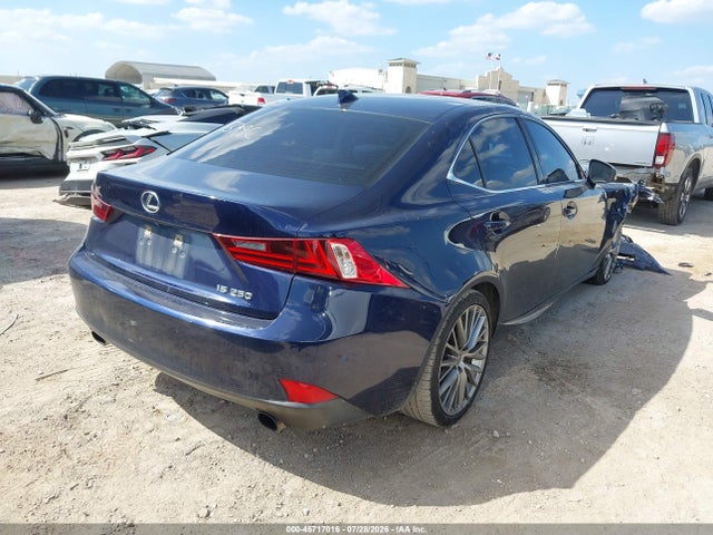 Продаж на аукціоні авто 2014 Lexus Is 250, vin: JTHBF1D28E5008932, номер лоту: 45717016
