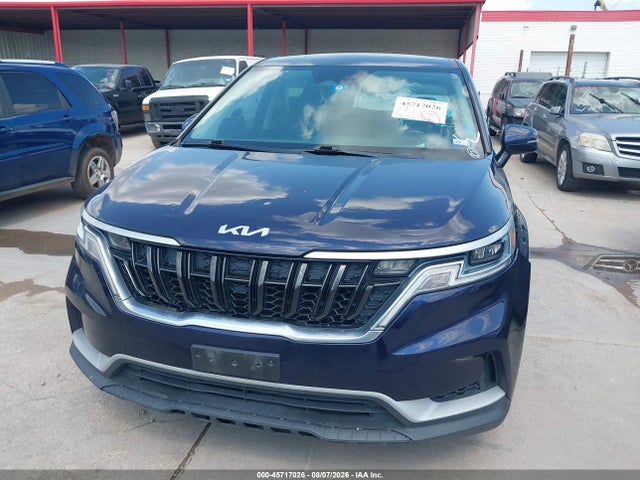 2022 Kia Carnival Mpv Lx Seat Package მანქანა იყიდება აუქციონზე, vin: KNDNB4H39N6136038, აუქციონის ნომერი: 45717026