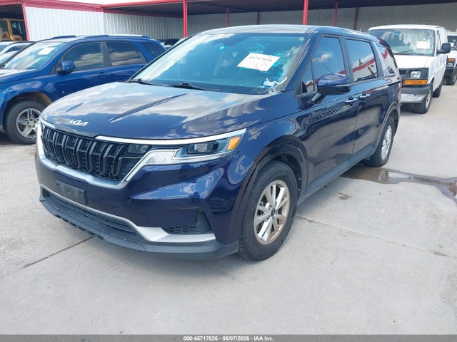 2022 Kia Carnival Mpv Lx Seat Package მანქანა იყიდება აუქციონზე, vin: KNDNB4H39N6136038, აუქციონის ნომერი: 45717026