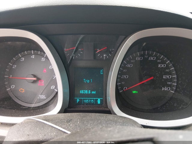 45717093 :رقم المزاد ، 2GNALBECXB1325585 vin ، 2011 Chevrolet Equinox Ls مزاد بيع