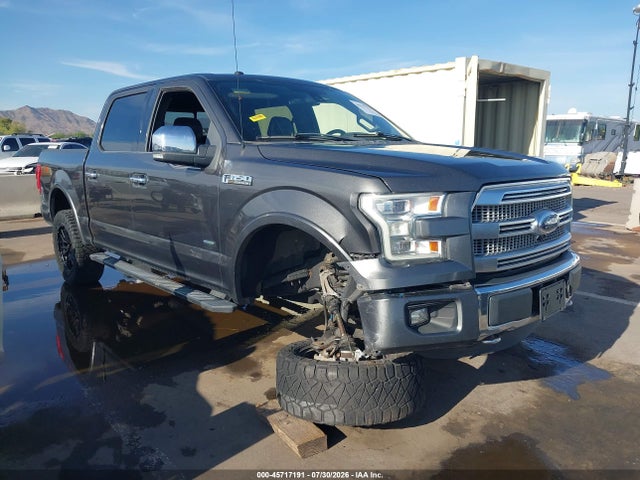 Продаж на аукціоні авто 2015 Ford F-150 Platinum, vin: 1FTEW1EG0FFC30286, номер лоту: 45717191