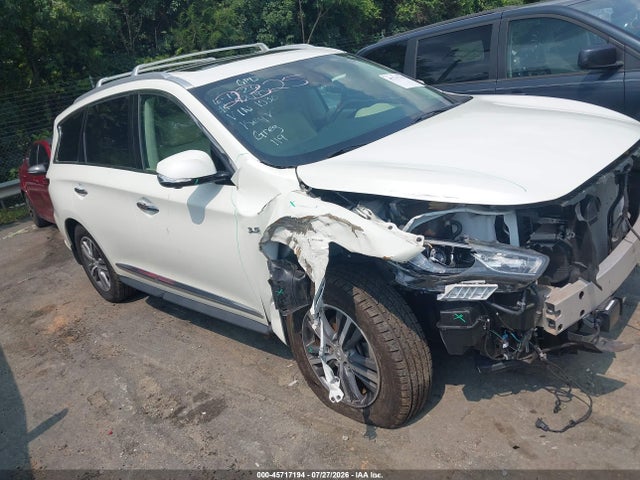 2020 Infiniti Qx60 Luxe Awd მანქანა იყიდება აუქციონზე, vin: 5N1DL0MM7LC521530, აუქციონის ნომერი: 45717194