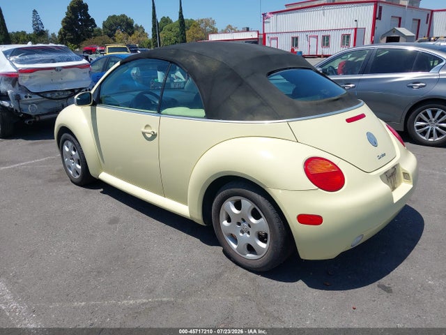 Продажа на аукционе авто 2003 Volkswagen New Beetle Glx, vin: 3VWDD21Y03M329950, номер лота: 45717210