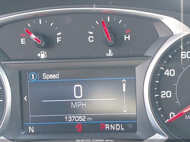 Продаж на аукціоні авто 2019 Chevrolet Equinox Lt, vin: 2GNAXKEV9K6294435, номер лоту: 45717275