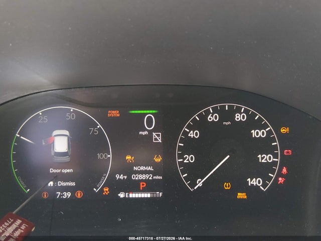 Aukcja sprzedaży 2025 Honda Cr-v Hybrid Sport-l, vin: 7FARS6H86SE018851, numer aukcji: 45717318