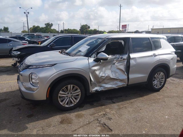 2024 Mitsubishi Outlander Es 2.5 2wd მანქანა იყიდება აუქციონზე, vin: JA4J3UA8XRZ060555, აუქციონის ნომერი: 45717324