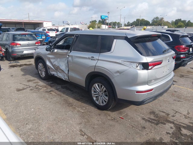 2024 Mitsubishi Outlander Es 2.5 2wd მანქანა იყიდება აუქციონზე, vin: JA4J3UA8XRZ060555, აუქციონის ნომერი: 45717324