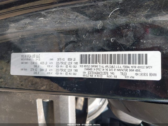 Продажа на аукционе авто 2017 Ram Promaster 1500 Low Roof 118 Wb, vin: 3C6TRVNG8HE513576, номер лота: 45717329