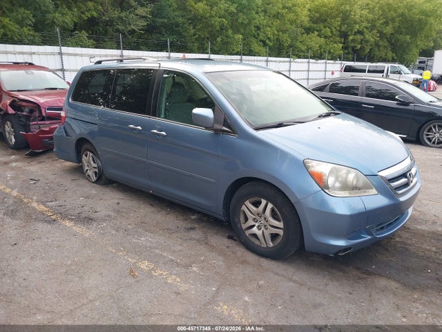 45717345 :رقم المزاد ، 5FNRL38435B097128 vin ، 2005 Honda Odyssey Ex مزاد بيع
