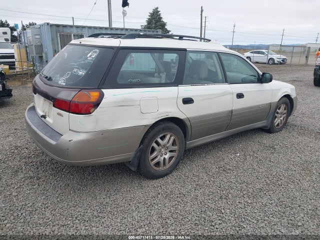 2002 Subaru Outback მანქანა იყიდება აუქციონზე, vin: 4S3BH665127603668, აუქციონის ნომერი: 45717415